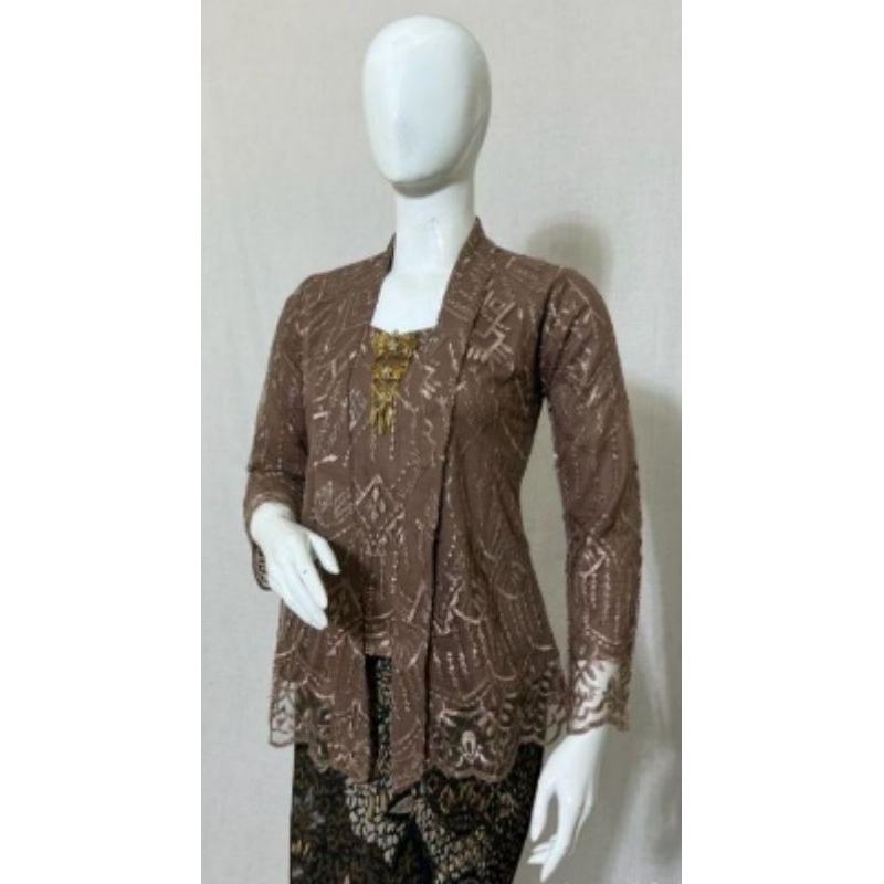 Kebaya Kutu Baru Payet / Kebaya Modern / Kebaya Tille / Kebaya Brokat /