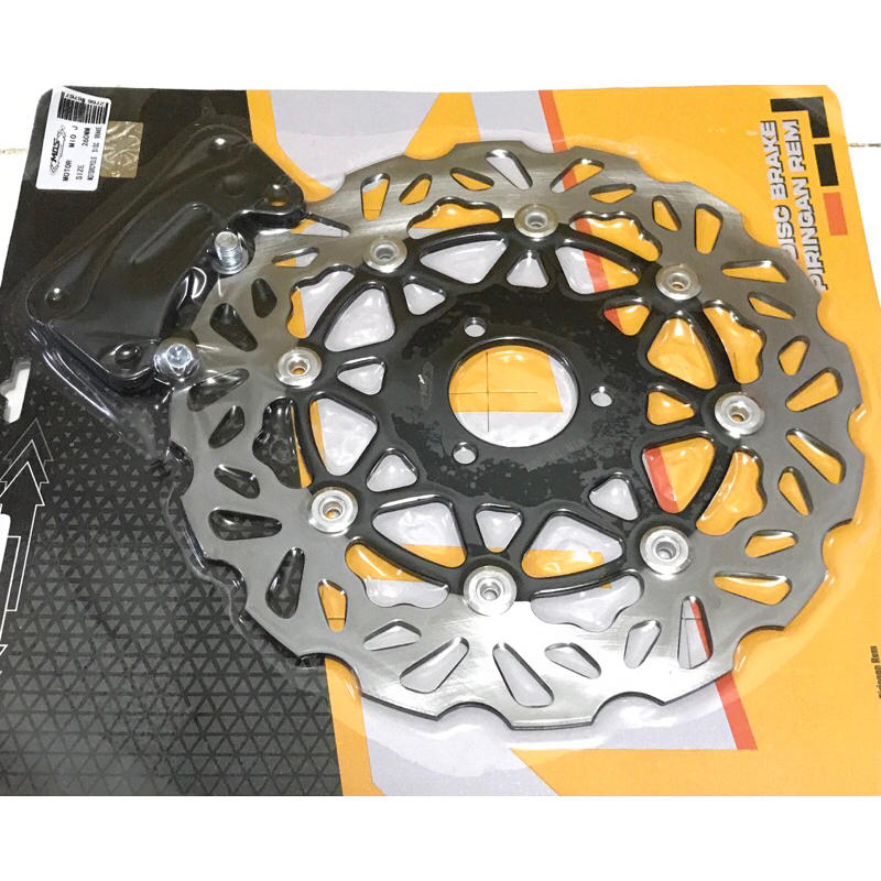 PIRINGAN BESAR mioj fino miogt miom3 aerox 125cc fino 125 sporty fino f1 115cc baut lubang3 dll ukuran 260mm