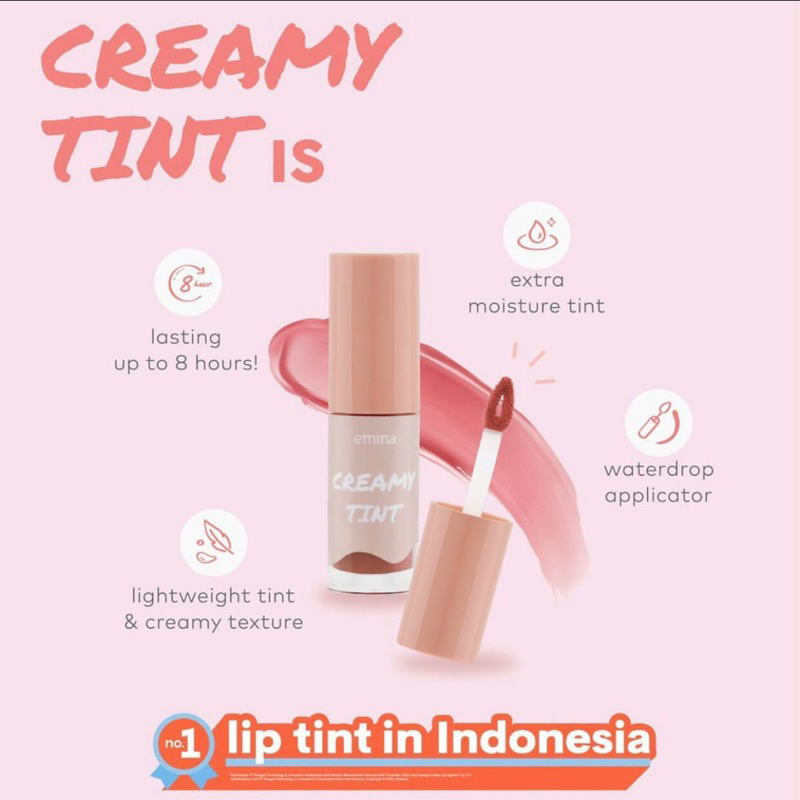 Emina Creamy Tint - lip tint emina