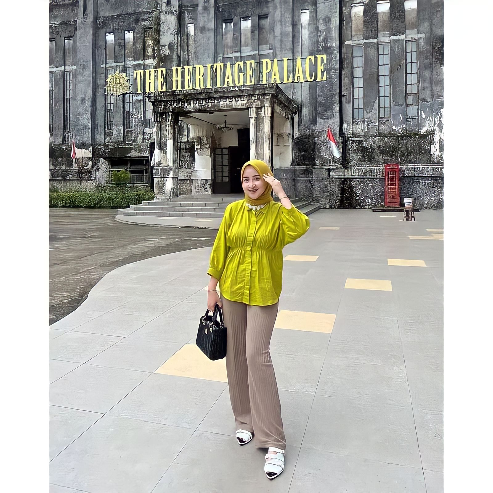 ALYA SHIRT - Kemeja Wanita - Atasan Wanita Oversize