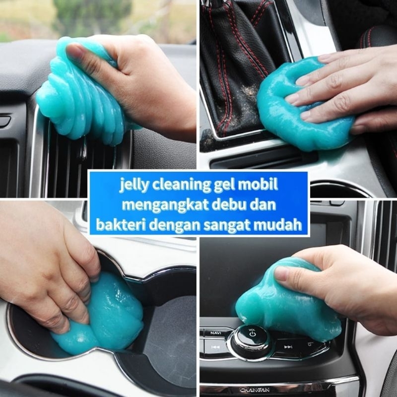 LS Jelly Cleaning Gel Pembersih Debu / Bakteri Mobil