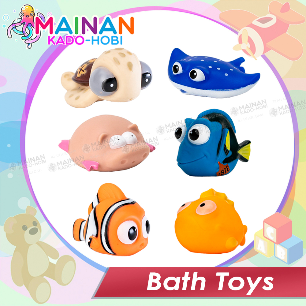 HADIAH MAINAN MANDI ANAK BATH TOYS KARAKTER SEA ANIMAL