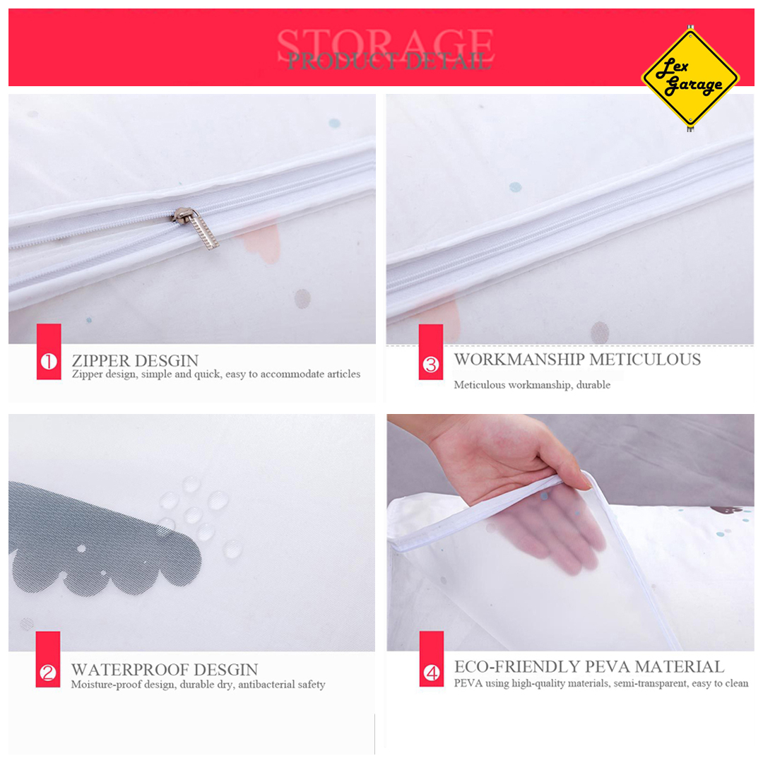 Storage Bag Tas Pakaian Organizer Tempat Penyimpanan Baju Bed Cover