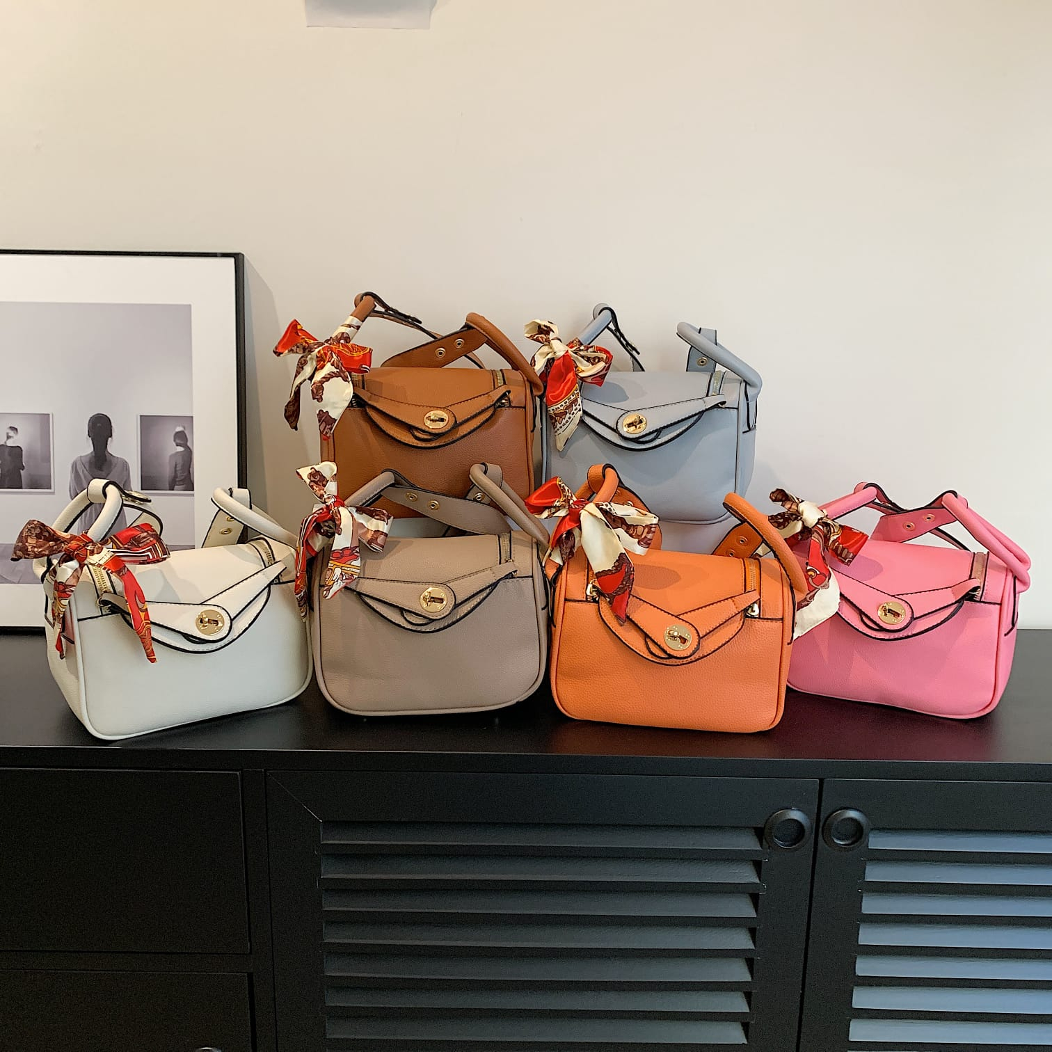 BJ57925 (DAPAT SYAL) - BEIGE/BROWN/KHAKI/PINK/ORANGE/BLUE TAS SLEMPANG WANITA FASHION IMPORT MODIS ELEGAN TERMURAH TERLARIS TERBARU BAGSTORE JAKARTA TAS BATAM CR7925