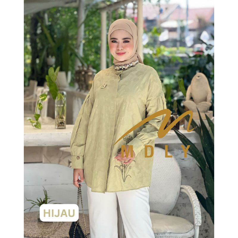 Kemeja Letty Naika Shirt by MDLY Ori Terbaru
