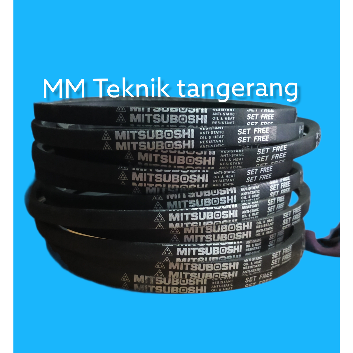 Vanbelt A136 A137 A138 A139 A140 Tali Ban Kipas Bando Mitsuboshi Mbi Vpower Van Fan Belt A 136 137 138 139 140 V V- Pan Mitsuboshi Panbelt Fanbelt A-136 A-137 A-138 A-139 A-140