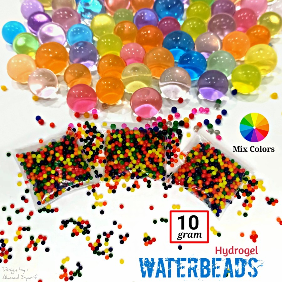 WATERBEADS - ORBEEZ - HYDROGEL - SENSORY PLAY Warna Warni