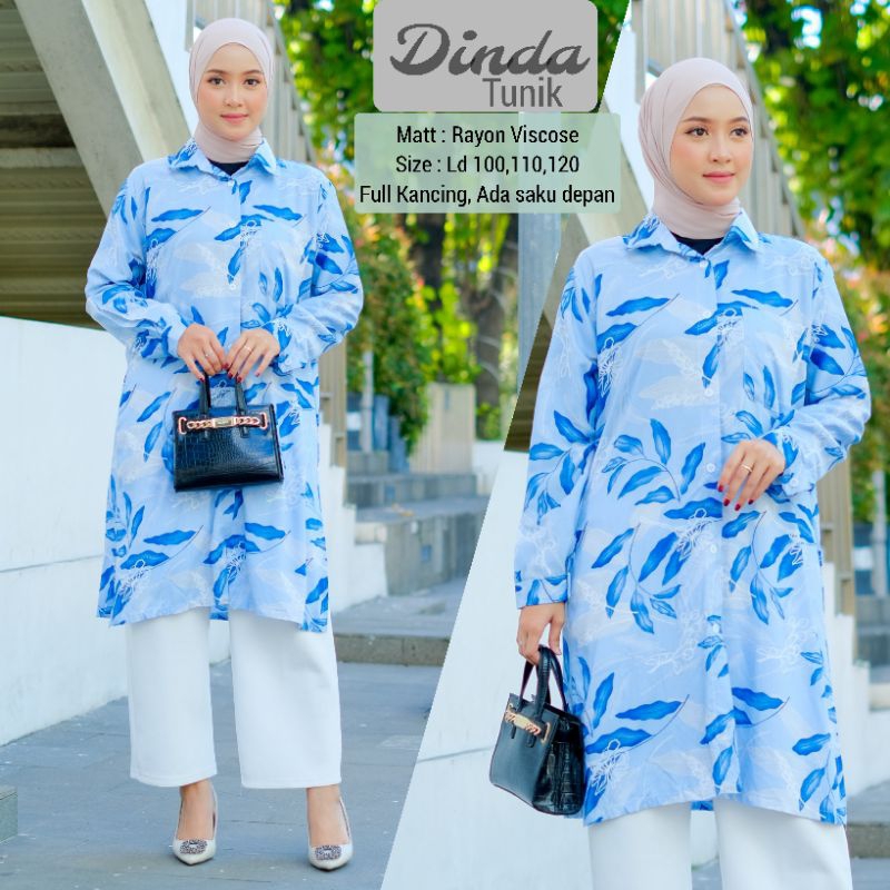 PROMO LONG TUNIK/ATASAN WANITA MOTIF RAYON VISCOSE LD 100/110/120