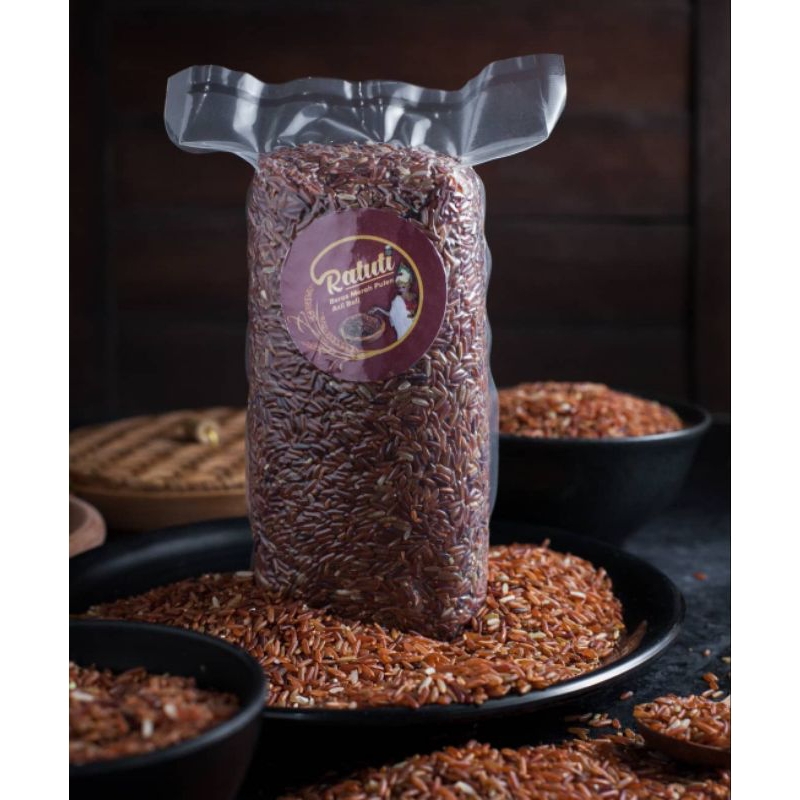 

Beras Merah Pulen Ratuti Beras Bali (1kg packing vakum)