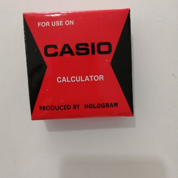 

Pita Calculator Casio 13 mm x 6 m Black & Red