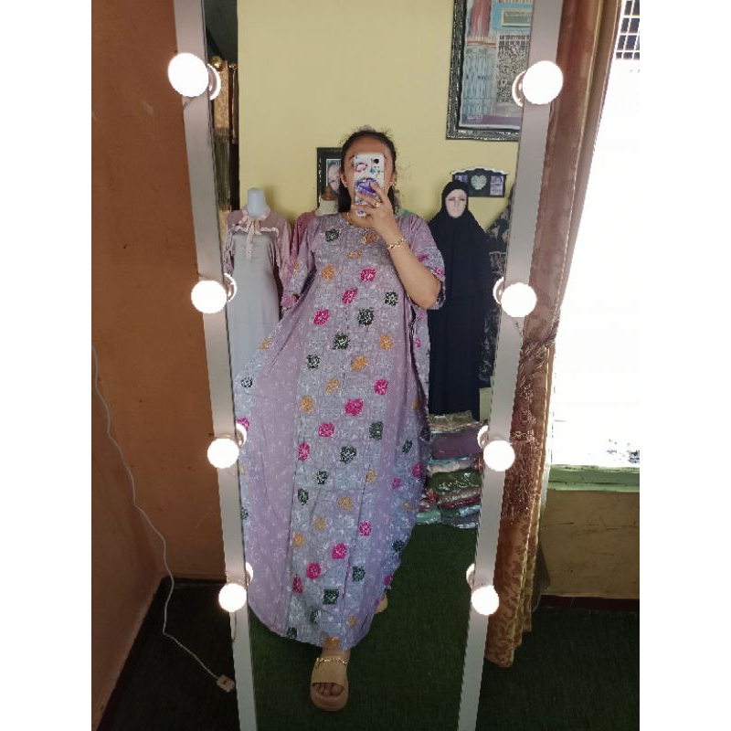 LONGDRESS LOWO BUTIK/LONGDRESS KALONG BATIK CAP/DASTER KELELAWAR BATIK CAP ld 150 cm/DASTER BATIK OV