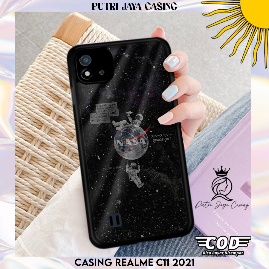 Case Hp Realme C11 2021 casing Realme C11 2021 Motif [ 03NASA ] Casing Terbaru Case Karakter Lucu Ca