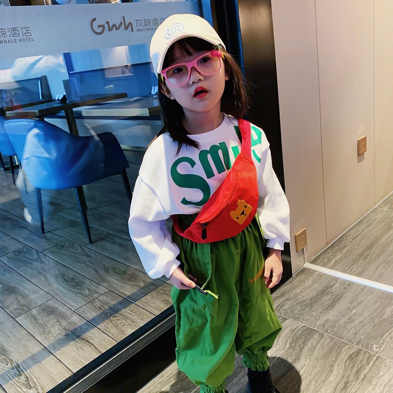 Waistbag Anak Perempuan Laki Laki Fashion Korean Style Lucu