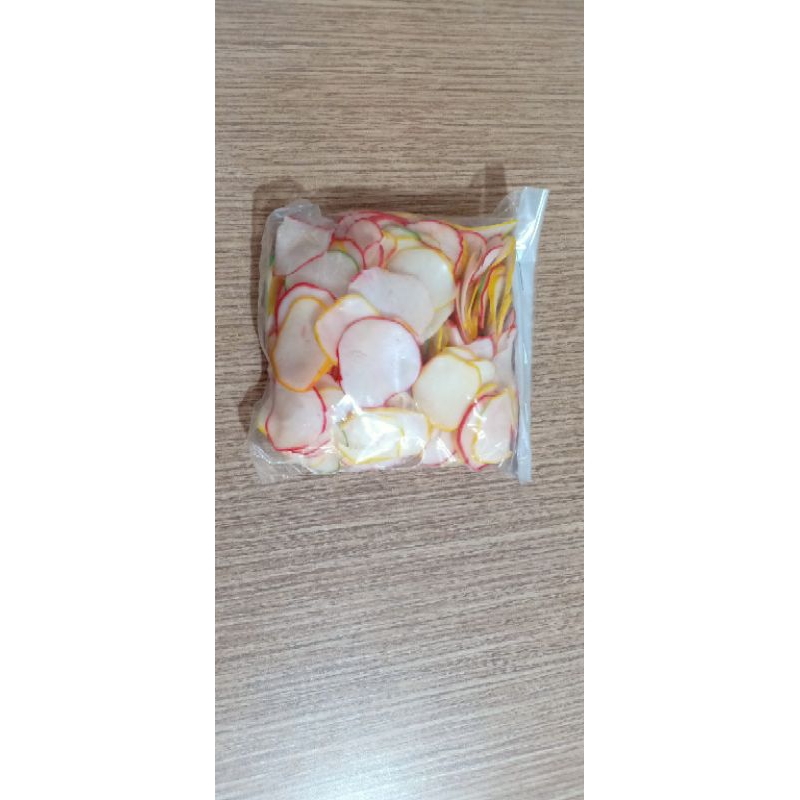 

kerupuk bawang, langsung goreng tanpa jemur, berat 5 kg