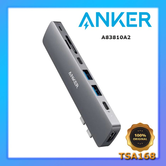 ANKER USB C Hub 8 in 2 PowerExpand Thunderbolt 3 for MacBook Pro Air