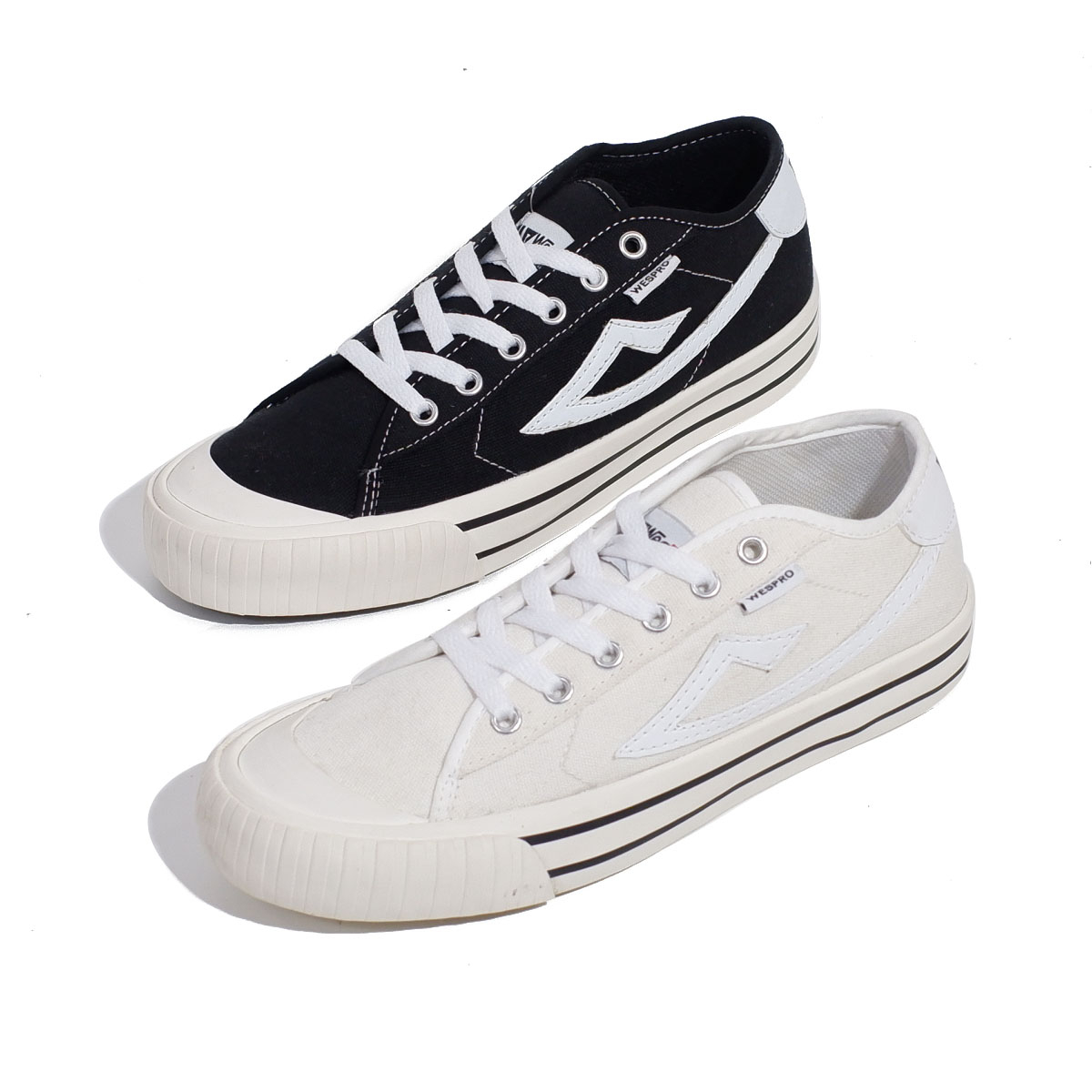 Sepatu sneakers pria || sepatu cowok vulcanized || sepatu laki-laki wespro vintage 39-43