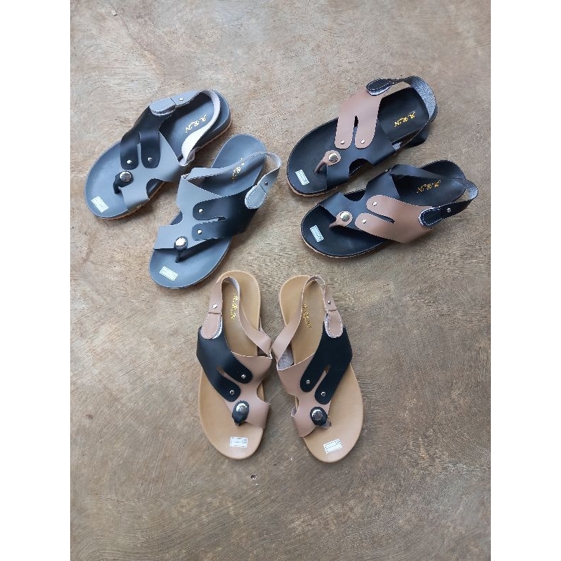 SANDAL WANITA SOL PUYUH TALI BELAKANG R.13