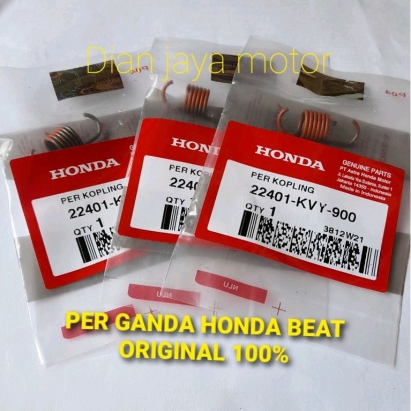 Per Kampas Ganda 22401-KVY-900 Original Honda Genuine Part Honda PNP SEMUA MOTOR MATIC 22401-KVY-900