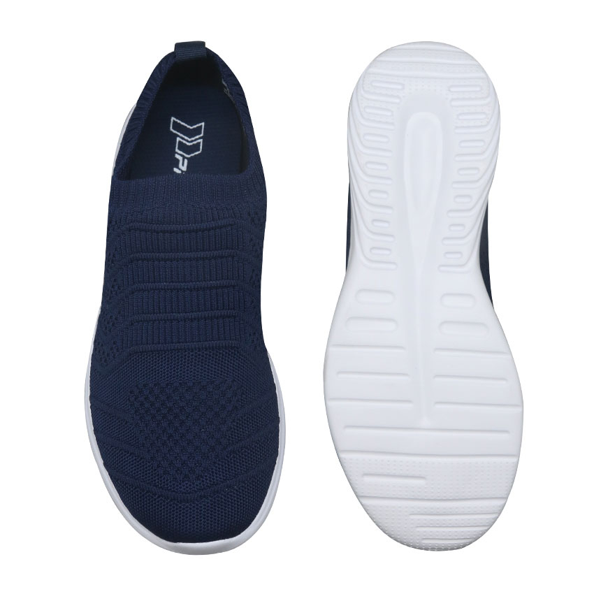 Precise Flexnit Itzel JT Sepatu Sneakers Anak Slip On - Navy/White