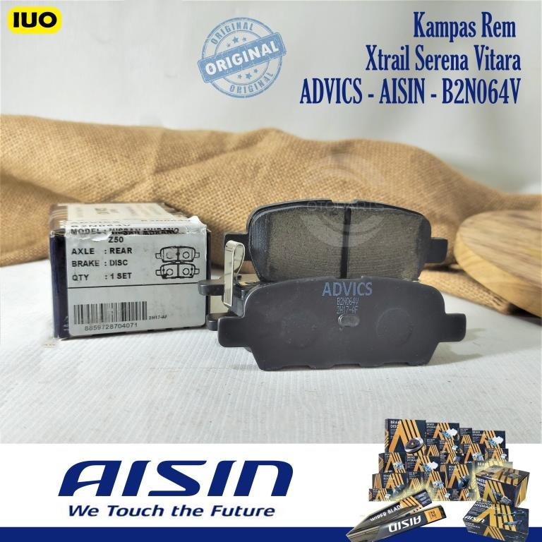 Brake Pad AISIN Xtrail Serena Vitara Escudo Kampas Rem ADVICS B2N064T - ORIGINAL