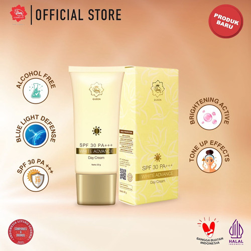 Viva Queen Advanced Series | Day Cream SPF 30 | Face serum 30ml