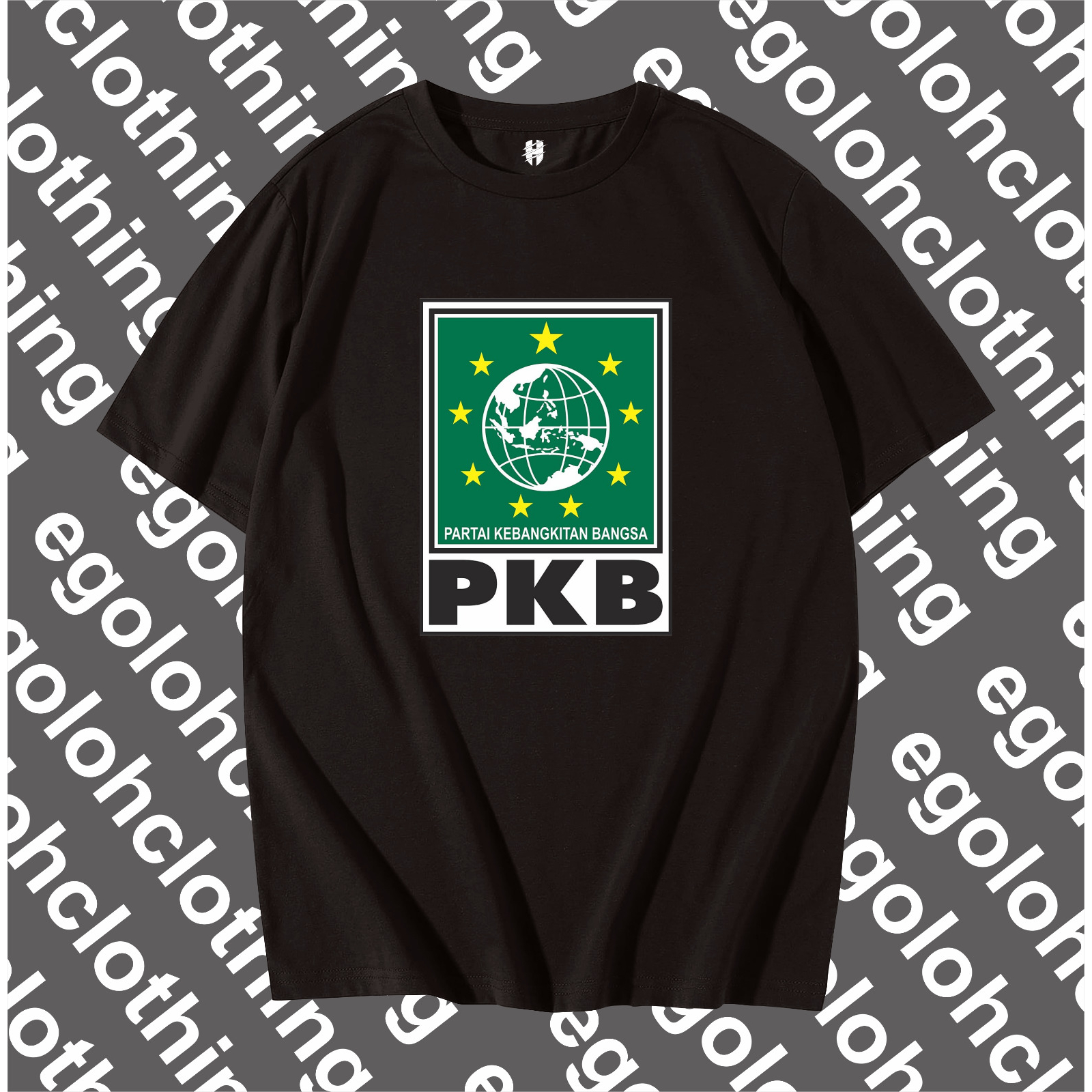 KAOS - BAJU PARTAI KEBANGKITAN BANGSA - KAOS PARTAI PKB [ KEBANGKITAN BANGSA ]