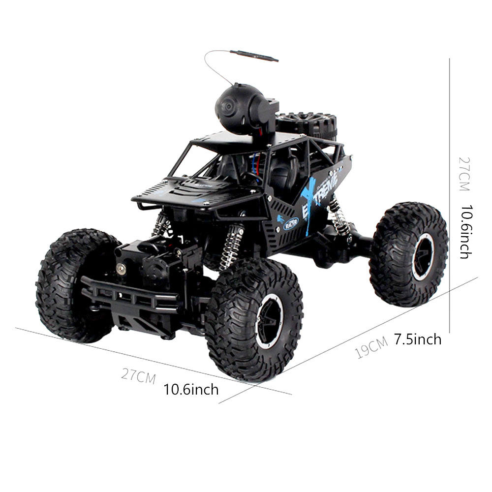 Mobil Remote Control / Remote Control Offroad 1:18 2.4Ghz Wifi Camera Climbing Car 20km/h High Speed RC Rock Crawler with Camera