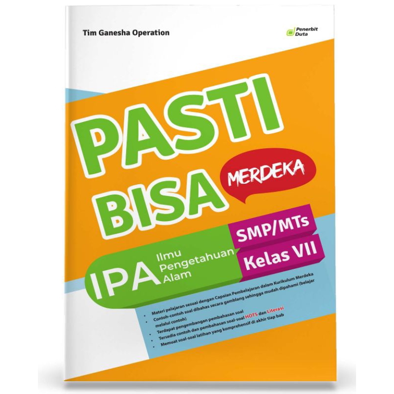 

PASTI BISA MERDEKA Ilmu Pengetahuan Alam (IPA) untuk SMP/MTs Kelas VII