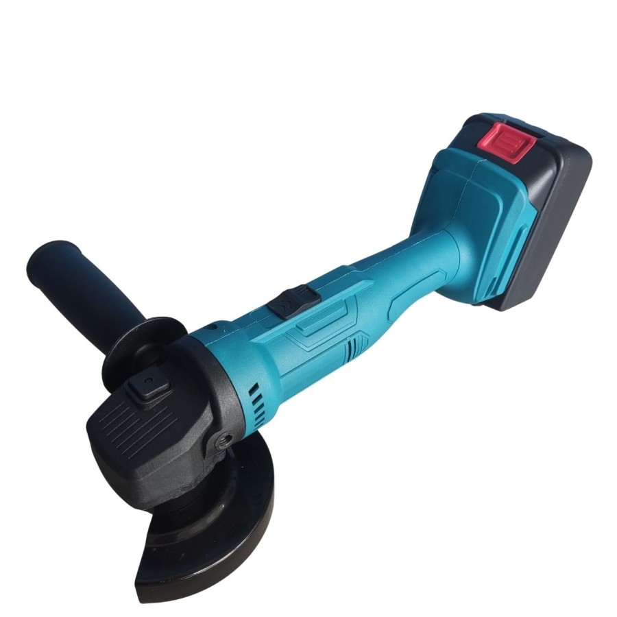 Gerinda Batrai 18 volt Cordless Mesin Gerinda Potong Kayu Besi 4 inch Angle Grinder