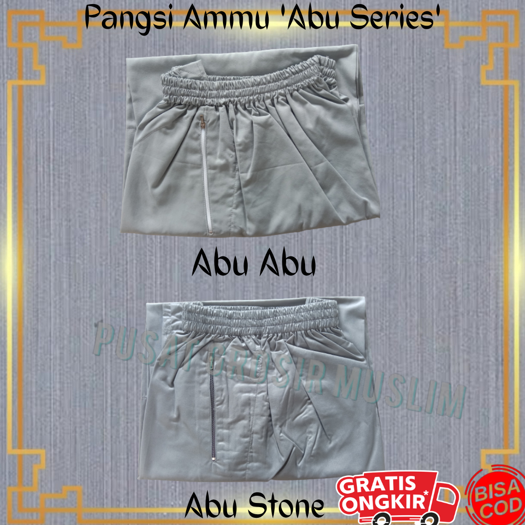 Promo Celana Pangsi By Ammu Dewasa Abu Abu Series Celana Pangsi Sirwal