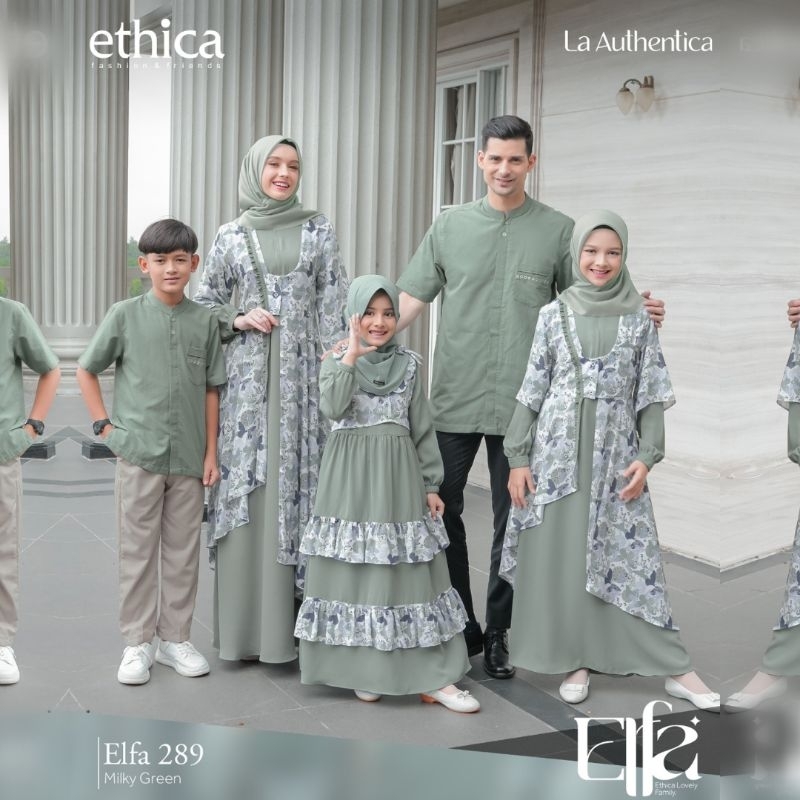 Ethica Sarimbit Elfa 289 Milky Green