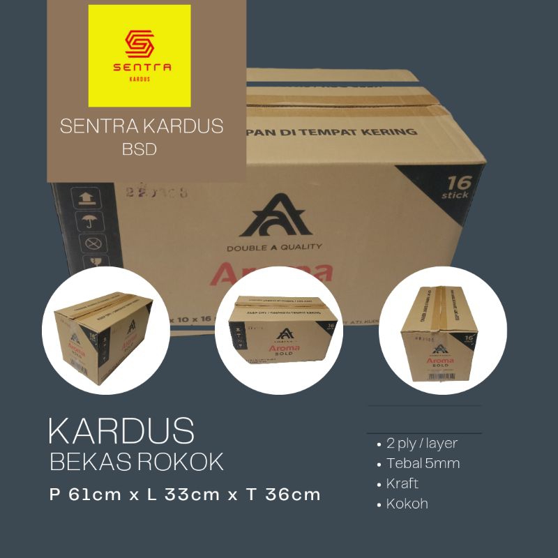 

Kardus Bekas Besar / Jumbo Untuk Pindahan / Packing P61 x L33 x T36