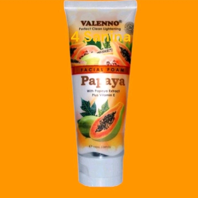 Valenno Facial foam 100ml / valenno papaya