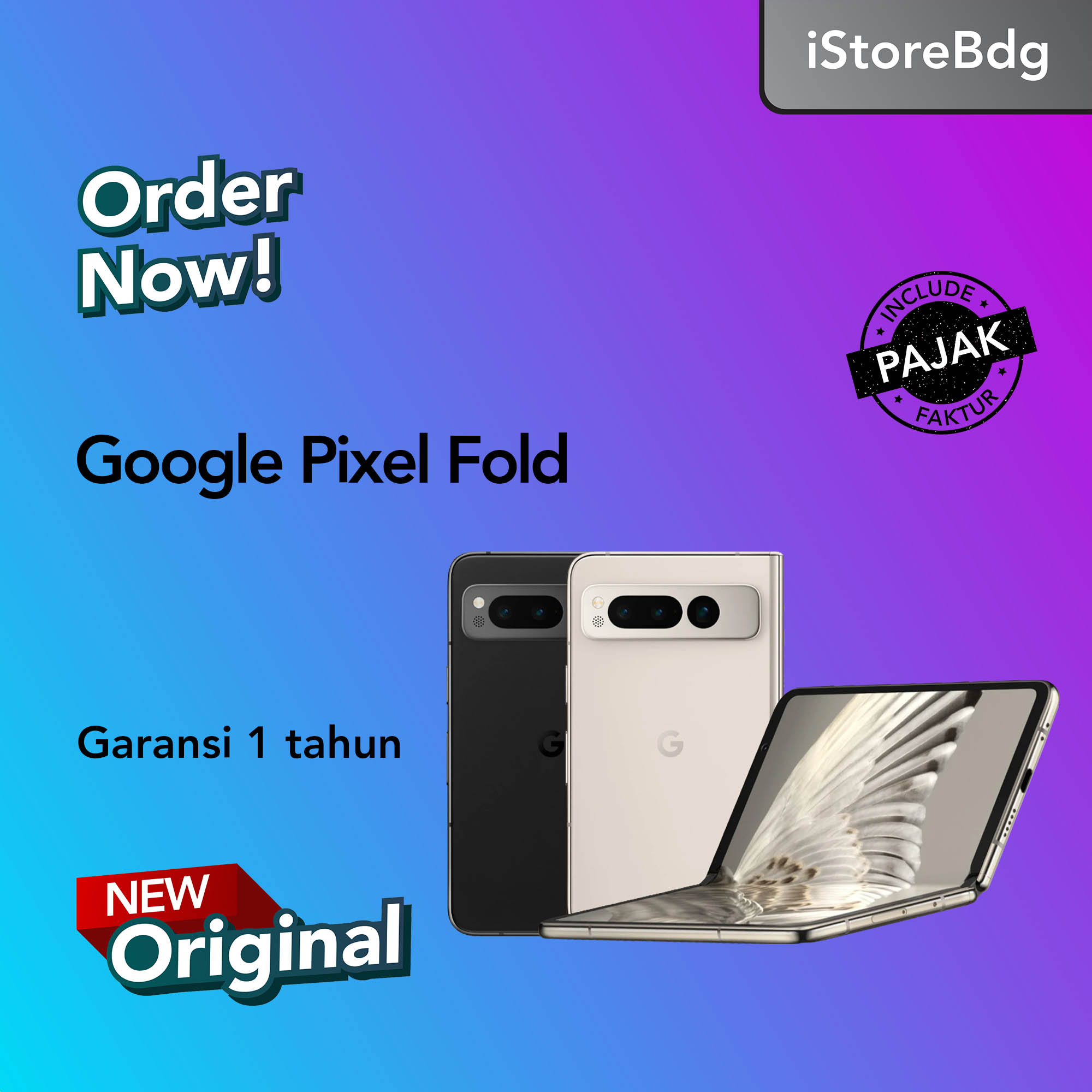 Google Pixel Fold 5G 256GB 512GB Google Tensor G2
