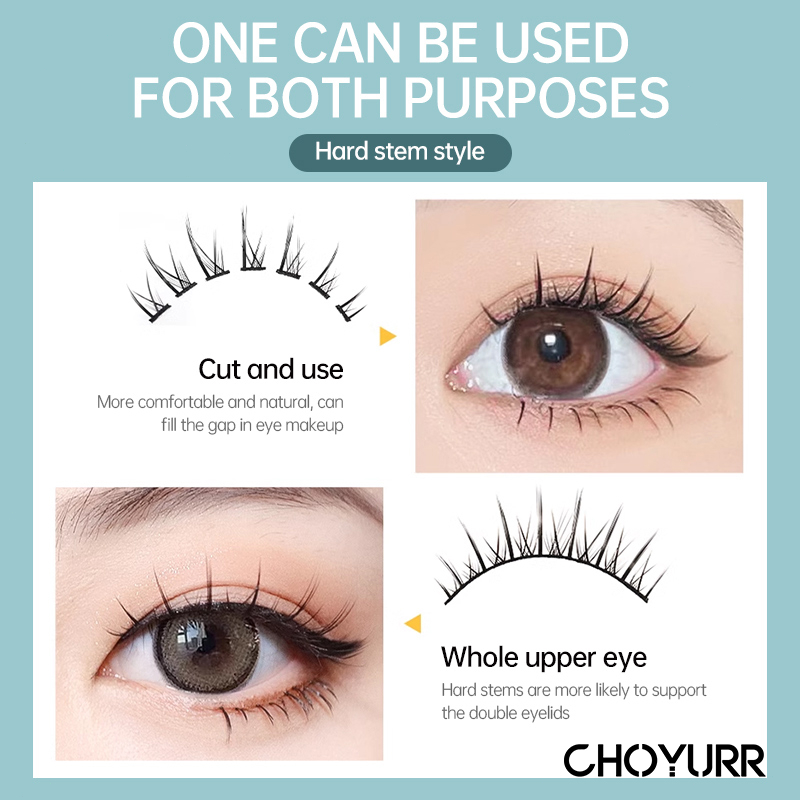 【COD】5 Pasang Bulu Mata Palsu Premium Fairy Eyelashes / Douyin Eyelashes / Natural Japan Eyelash / Air False Eyelashes Comic-CH