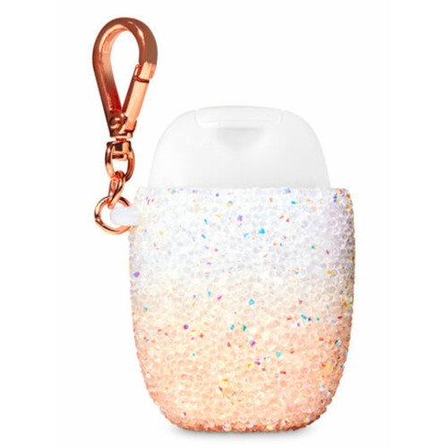 GLITTER GEMS - Pocketbac Holder Bath and Body Works BBW Pink Blue