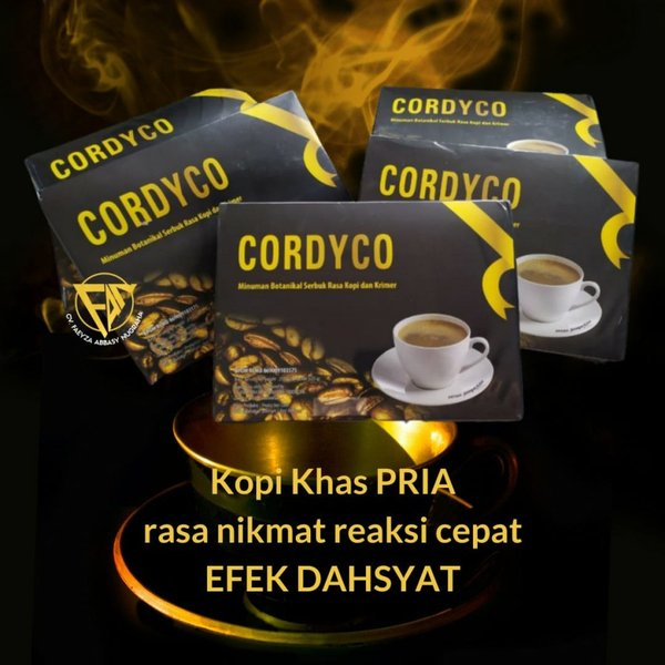 Kopi cordyco coffe original 300gram harga 1 box isi 10 sachet