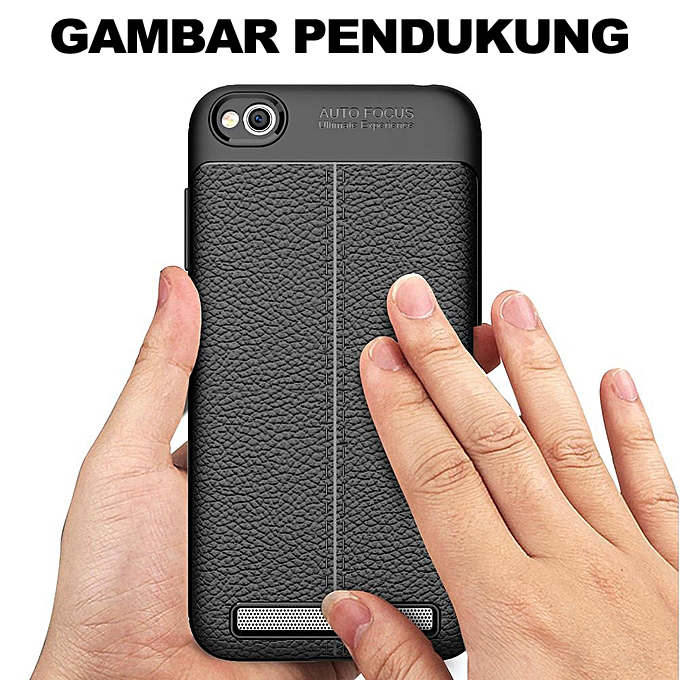 Auto Focus Vivo Y51 2020 (6.58&quot;) | Soft Case Leather Premium + FREE Tempered Glass
