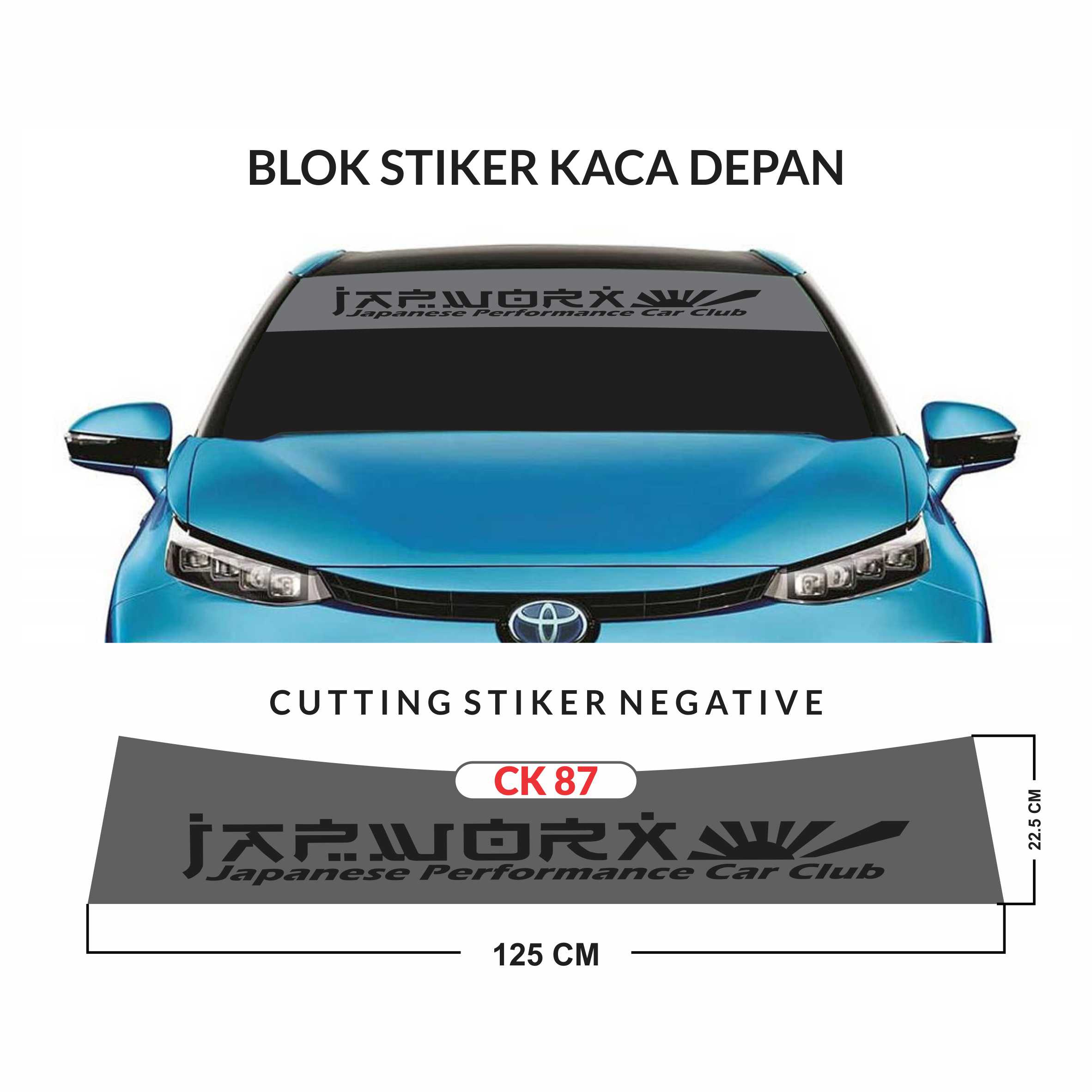 STIKER KACA MOBIL Cutting Sticker CAR Blok Stiker (9)