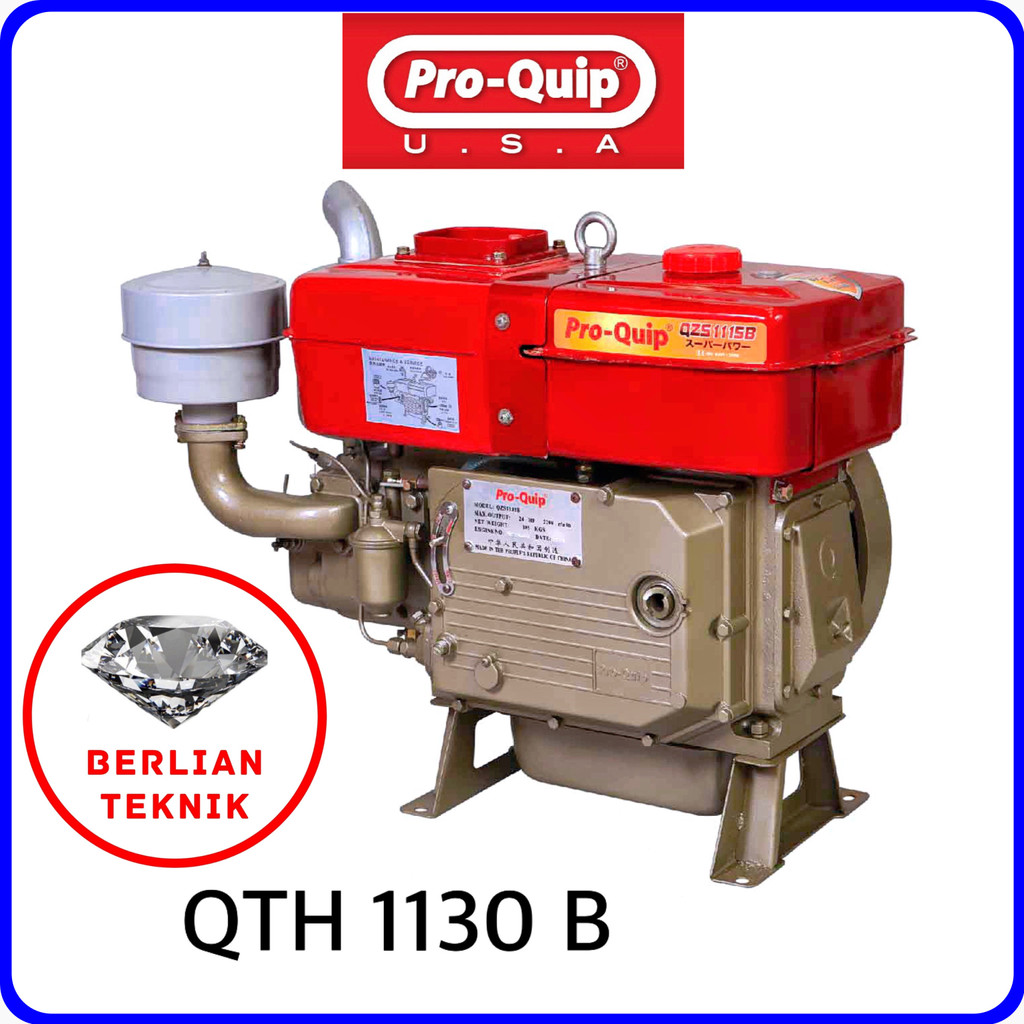 Mesin Penggerak Solar Engine Diesel Proquip QTH 1130 B / 33 HP