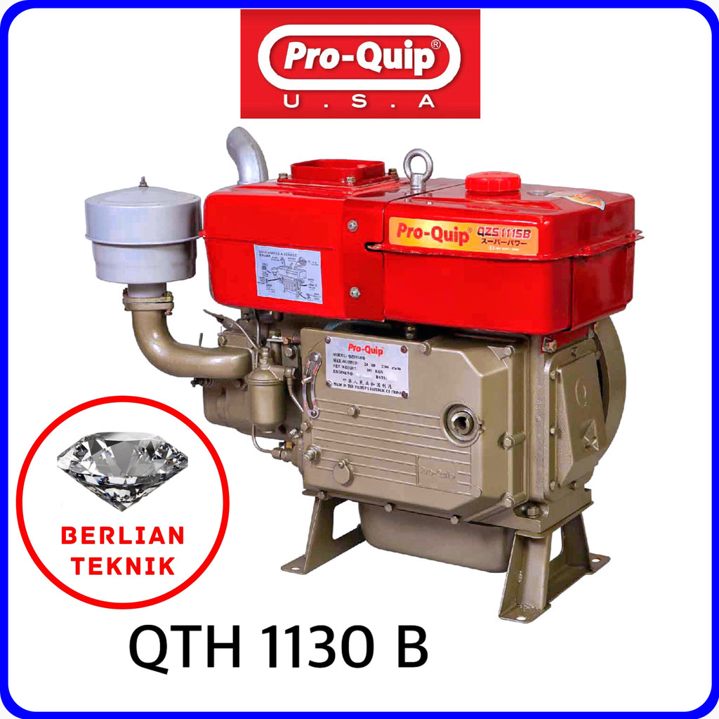 Mesin Penggerak Solar Engine Diesel Proquip QTH 1130 B / 33 HP