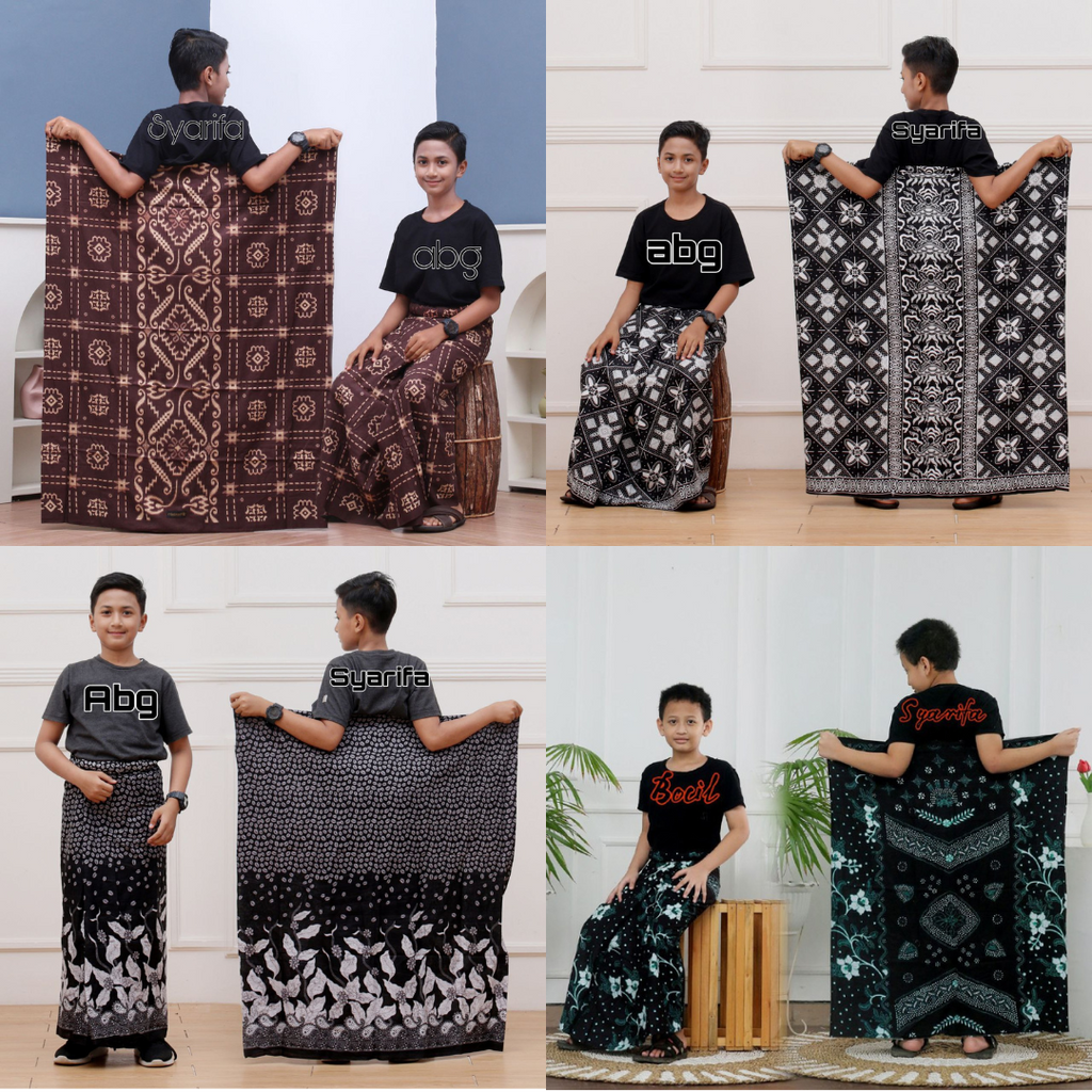 [Sarung batik anak cod] sarung batik anak laki laki / sarung batik anak umur 6 sd 10 tahun / sarung 