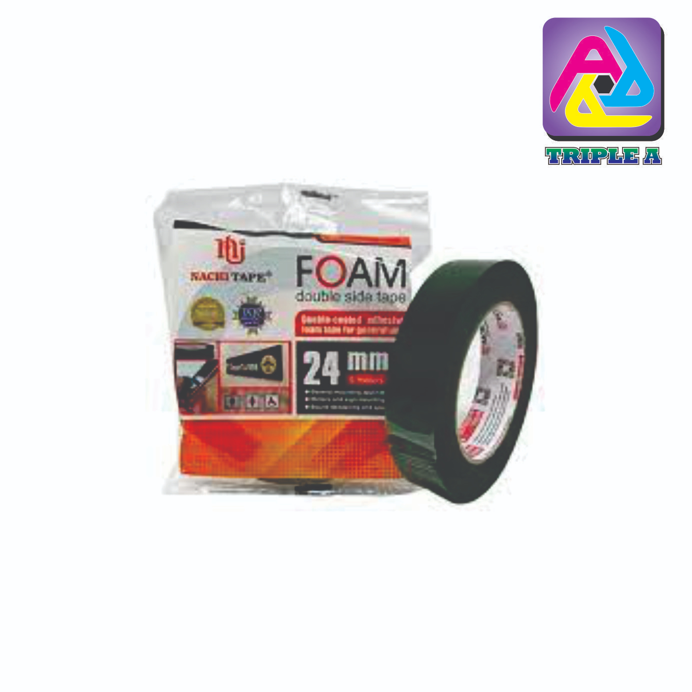 

Double Side Foam Tape Busa Spon Nachi 24 mm / 1 Inch