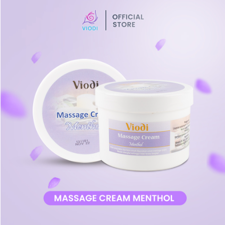 VIODI MASSAGE CREAM KRIM PIJAT PERAWATAN TUBUH (MENTHOL) 450G