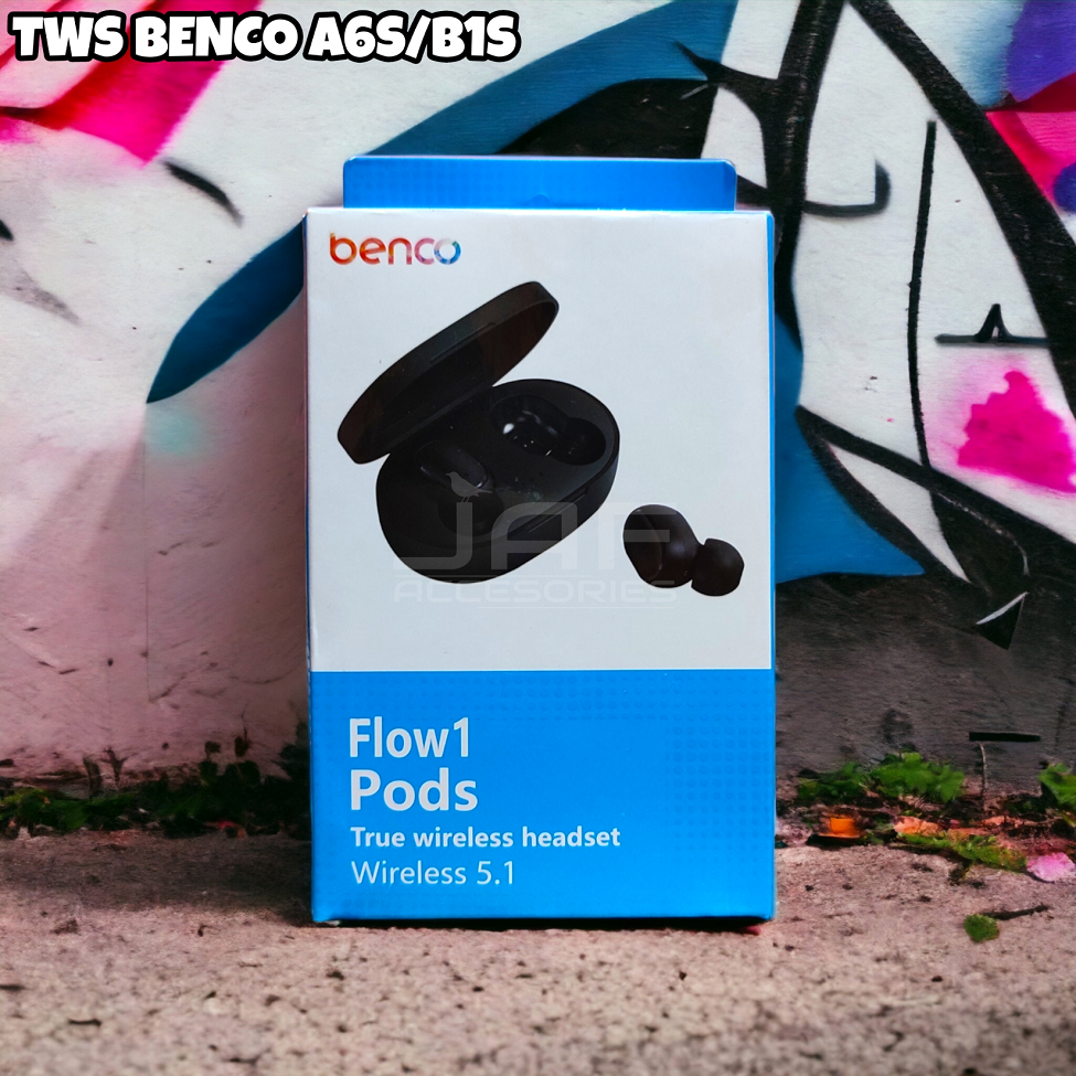 Headset Bluetooth TWS Benco B1S Pods