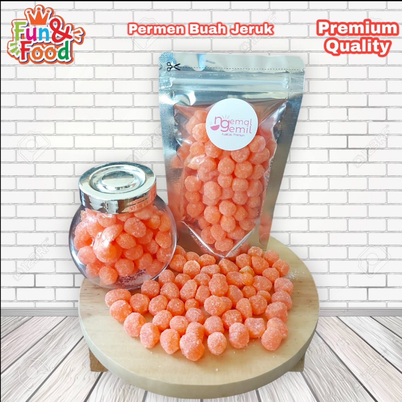

Permen Rasa Buah Jeruk Tabur Gula Kualitas Premium