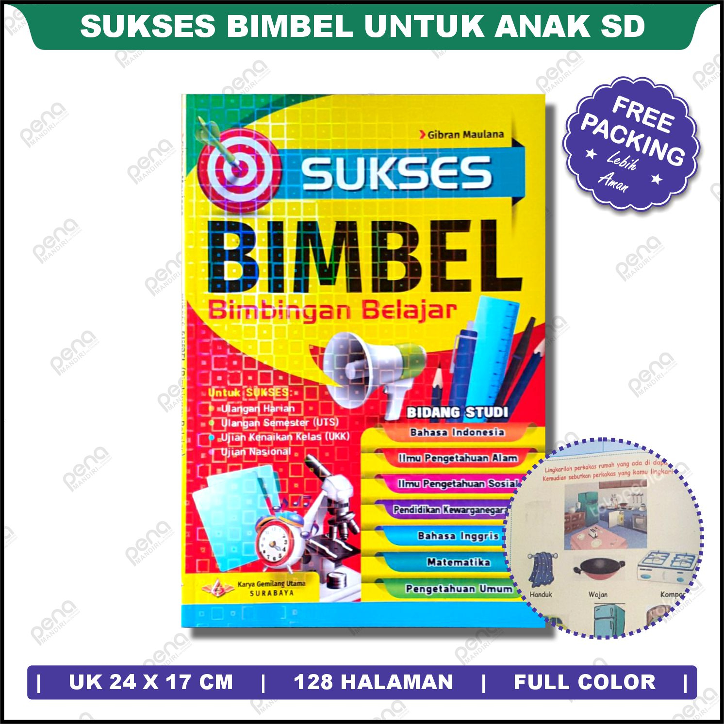 SUKSES BIMBEL SD / RANGKUMAN MATERI - KGU