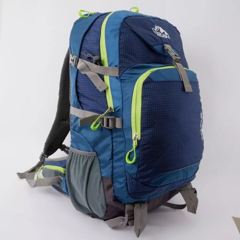 Tas mudik ransel gunung semi carrier import  - mountain bacpack - tas laptop 50 L - Rush outdoor original free bag cover