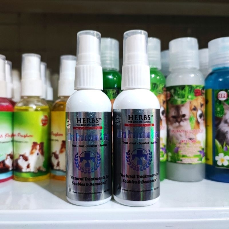 Herbs Ultra Protection Spray 60ml - Obat Scabies Spray