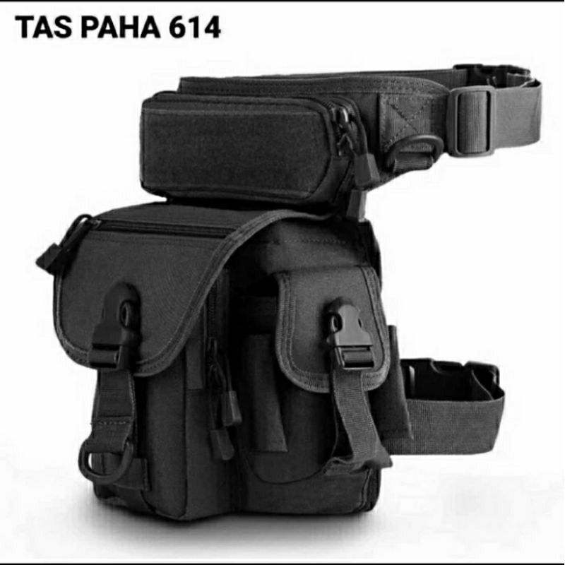 tas paha/pinggang pria import 614 tas pinggang/paha 614 tactical army import WSS